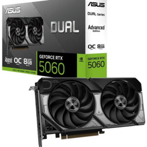 ASUS Dual RTX5060 NVIDIA GeForce RTX 5060 8 GB GDDR7