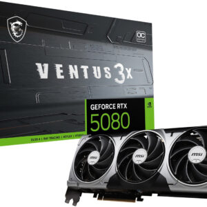 Scheda video MSI NVIDIA GeForce RTX 5080 VENTUS 3X OC 16GB - 912-V531-680