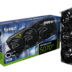 Scheda video Palit NVIDIA GeForce RTX 5070 Ti GamingPro-S OC 16GB GDDR7 - NE7507TS19T2-GB2031U