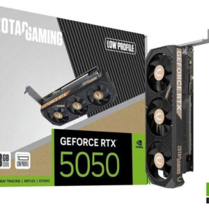 Scheda video Zotac GAMING NVIDIA GeForce RTX 5050 Low Profile 8GB GDDR6 - ZT-B50500L-10L